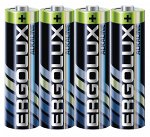 Батарейки Ergolux LR6 Alkaline SR4 (LR6 SR4, батарейка,1.5В) (цена за 4 шт.)
