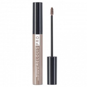 Гель д/бровей водостойкий оттеночный "Waterproof Color Brow Gel PRO" RELOUIS 6гр.