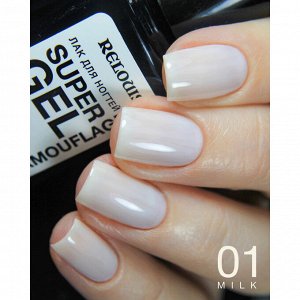 Лак д/ногтей с эффектом камуфлирующих баз "Super Gel Camouflage" RELOUIS 10гр.