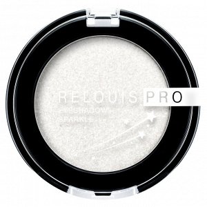 Тени д/век компактные сияющие с дуохромными переливами "PRO Sparkle" RELOUIS 2.9гр.