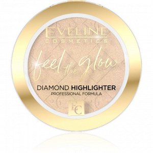 FEEL THE GLOW Хайлайтер для лица №10-Light Diamond 4,2г