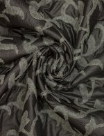 Ткань Плащевая на трикотаже Бондинг серый