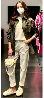 Джинсы PANTALONI 5 TASCHE
