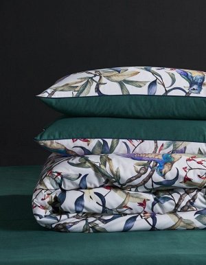 Viva home textile Комплект постельного белья Сатин Премиум на резинке CPAR020