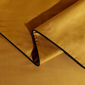 Комплект постельного белья Однотонный Сатин Элитный на резинке OCER013
