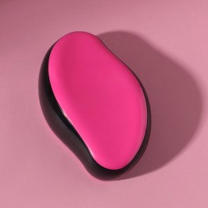Тёрка для ног «Delicate petal», лазерная, 10,3 см, цвет чёрный/розовый