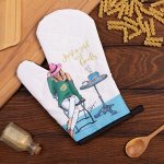 Варежка Этель Love Life &quot;Девушка-загадка&quot; 26*16 см, 100% п/э