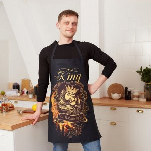 Фартук "Этель" The King of the kitchen  73х71 см, 100% хл, саржа 190 гр/м2