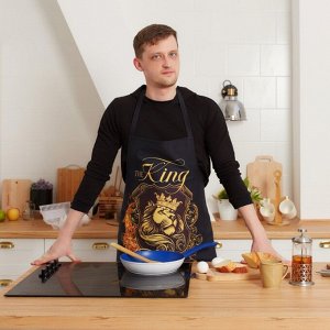 Фартук "Этель" The King of the kitchen 73х71 см, 100% хл, саржа 190 гр/м2