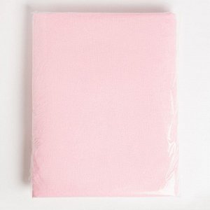 Простыня на резинке "Этель", 140*200+20 см, розовый