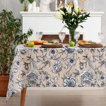 Скатерть &quot;Доляна&quot; Blooming garden 110х144 см, 100% хлопок, 164/м2