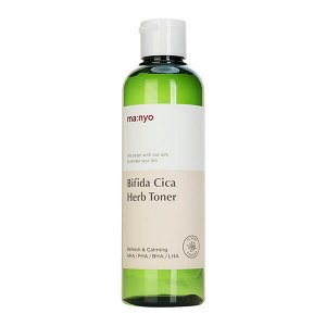 Manyo Bifida Cica Herb Toner Очищающий тоник для чувствительной кожи 210мл
