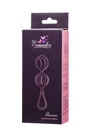 Вагинальные шарики Eromantica Blossom, силикон, розовый, ? 3,5  см