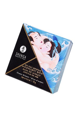 Соль Мёртвого моря Shunga Moonlight Bath "Океанский бриз" с лечебными свойствами, 75 гр.