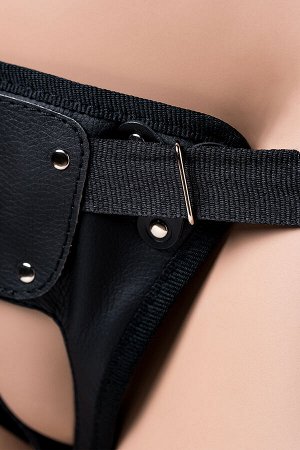 Страпон на креплении LoveToy с поясом Harness, реалистичный, neoskin, телесный, 17,5 см