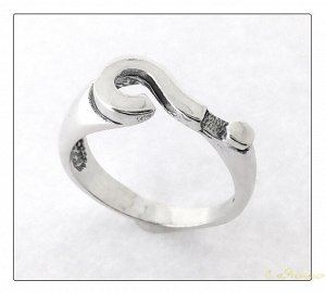 Кольцо 1750К Вопросик