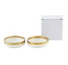 &quot;Golden ring&quot; Набор емкостей для закусок 8,8см, цв.белый, 2шт, в п.у. KRJYB341 ВЭД