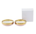 "Golden ring" Набор емкостей для закусок 8,8см, цв.розовый, 2шт, в п.у. KRJYB341 ВЭД