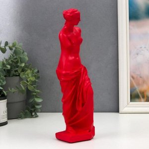 Сувенир полистоун "Венера" красная 28х7,5х8 см