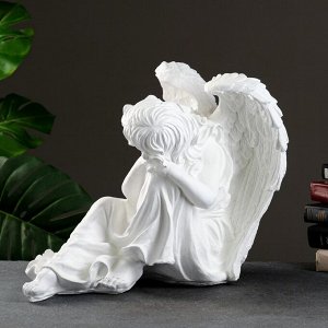 Светящаяся фигура "Ангел дева сидя большая" 45х35х39см