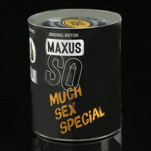 Презервативы Maxus So Much Sex Special чёрный, 100 шт.