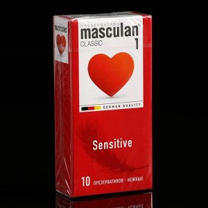 Презервативы Masculan 1 classic, нежные, 10 шт