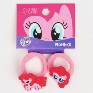 Hasbro Резинки для волос &quot;Пинки Пай&quot; 2 шт, My Litlle Pony