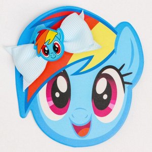 Hasbro Заколка-бант для волос &quot;Радуга Деш&quot;, My Little Pony   7305483