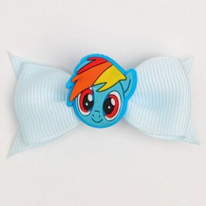 Заколка-бант для волос "Радуга Деш", My Little Pony   7305483