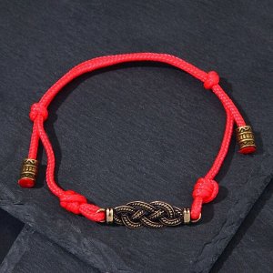 Браслет-шнурок на красной нити "Любава" (здоровье, благополучие или Божья сила) 7673302