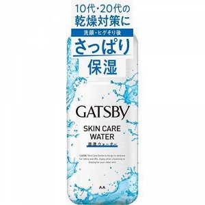 Мужской лосьон "Gatsby Skin Care Water" для ухода за кожей с Акне успокаивающий с антибактериальным и увлажняющим эффектом (для нормальной и комбинированной кожи) 170 мл / 36