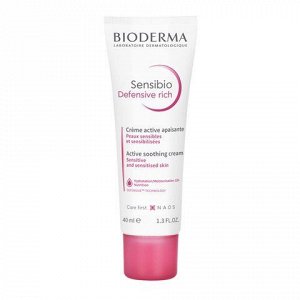 BIODERMA СЕНСИБИО Defensive Насыщенный крем для чувствительной кожи, 40 мл