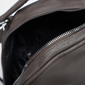 Рюкзак, отдела на молнии, 3 наружных кармана, 2 боковых кармана, цвет хаки