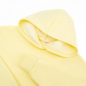 Худи женское MINAKU: Casual collection цвет лимонный