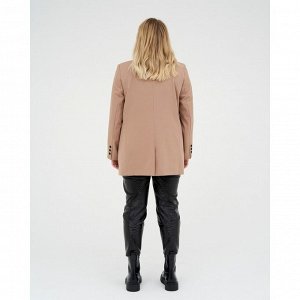Пиджак женский MIST plus-size, бежевый