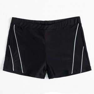 Плавки купальные для мальчика MINAKU "Спорт" цвет чёрный, рост 86-92