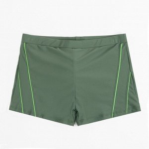 Плавки купальные для мальчика MINAKU "Спорт" цвет зелёный, рост