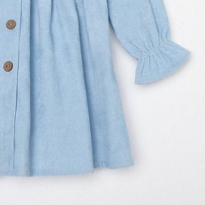 Платье для девочки MINAKU, цвет голубой 98