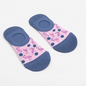 Носки-следки MINAKU «Рисунок», цвет фиолетовый, размер 36-39 (22-24 см)