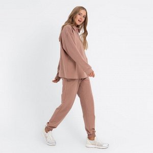 Костюм женский (джемпер, брюки) MINAKU: Casual Collection цвет бежевый