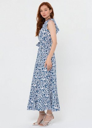 Платье "Амина" для беременных; голубой