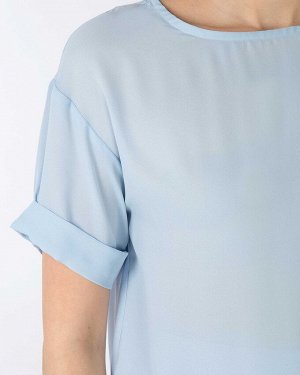 Блузка жен. (006013) светло-голубой