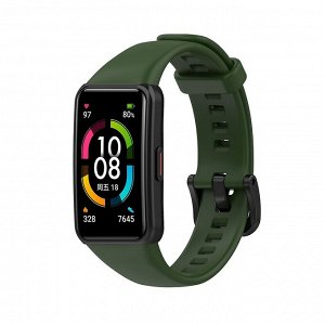 Ремешок для "HONOR Band 6" силиконовый (green)