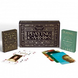 Подарочный набор 2 в 1 «Playing cards. Premium series», 2 колоды карт