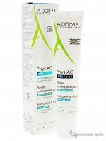 А-дерма Физ-АК Перфект Флюид против дефектов кожи, склонной к акне 40 мл (A-Derma, Phys-AC) Франция