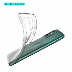 Чехол силикон прозрачный тонкий на телефон Huawei
