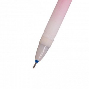 Ручка гелевая со стираемыми чернилами 0,38 мм, стержень синий, корпус с рисунком МИКС
