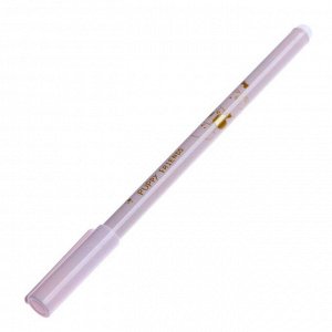 Ручка гелевая со стираемыми чернилами, стержень синий 0,35 мм, МИКС "Собачка" (штрихкод на штуке)