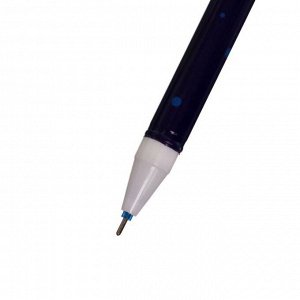 Ручка гелевая со стираемыми чернилами, стержень синий 0,5 мм, корпус МИКС (штрихкод на штуке)