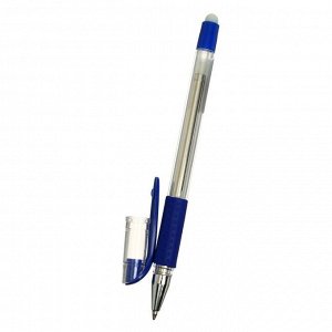 Ручка ШАРИКОВАЯ «Стираемая» Mazari Eedit стираемые синие чернила, пишущий узел 0.7 мм, резиновый упор